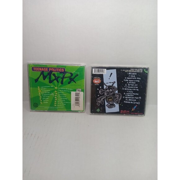 MxPx Teenage Politics And The Rayguns Talentless Fools Lot Of 2 Cds Punk Rock - Picture 4 of 6